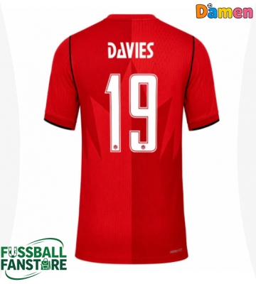 Kanada Alphonso Davies #19 Replik Heimtrikot Damen WM 2026 Kurzarm